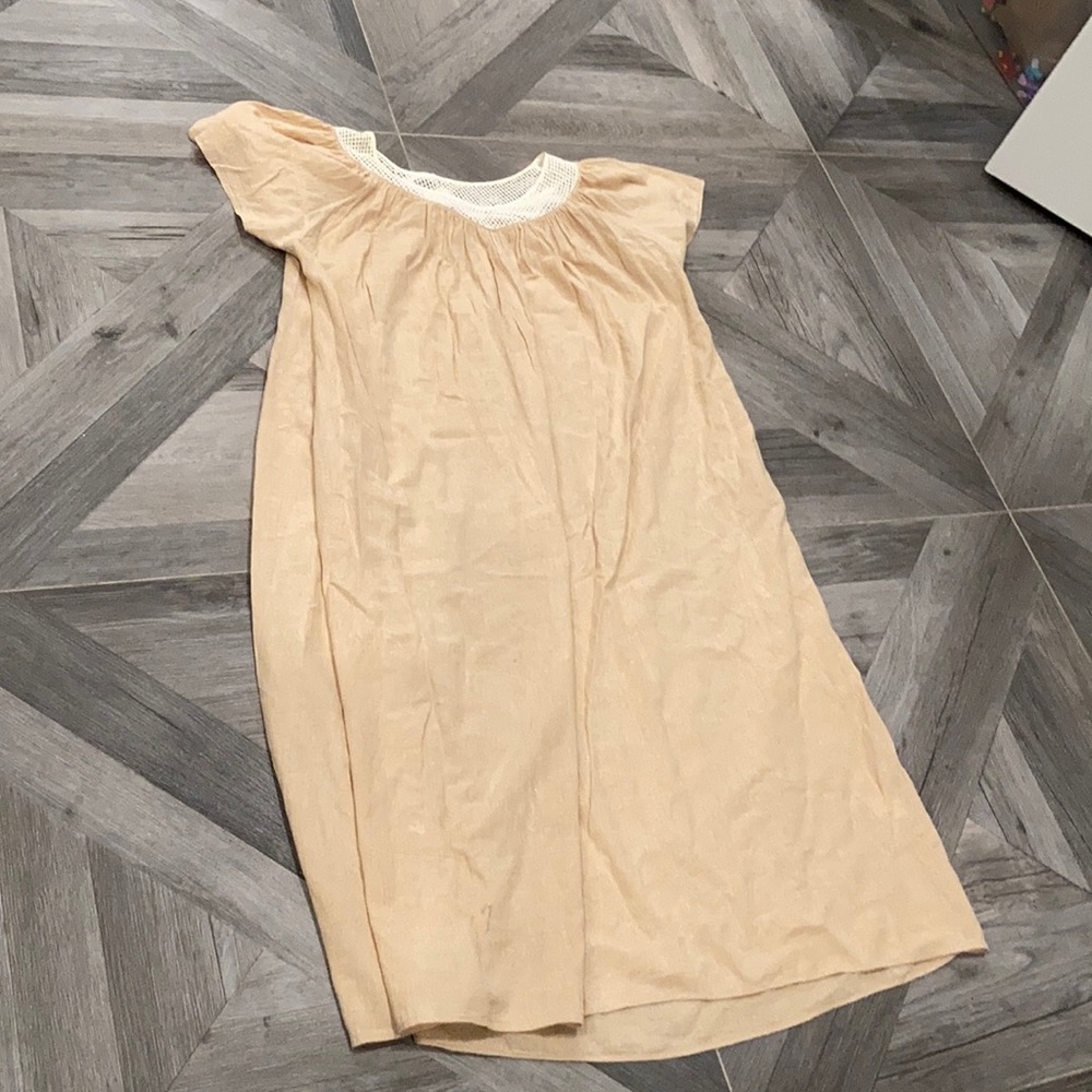 100% Cotton Dress by Clovis Ruffin Boutique Size M